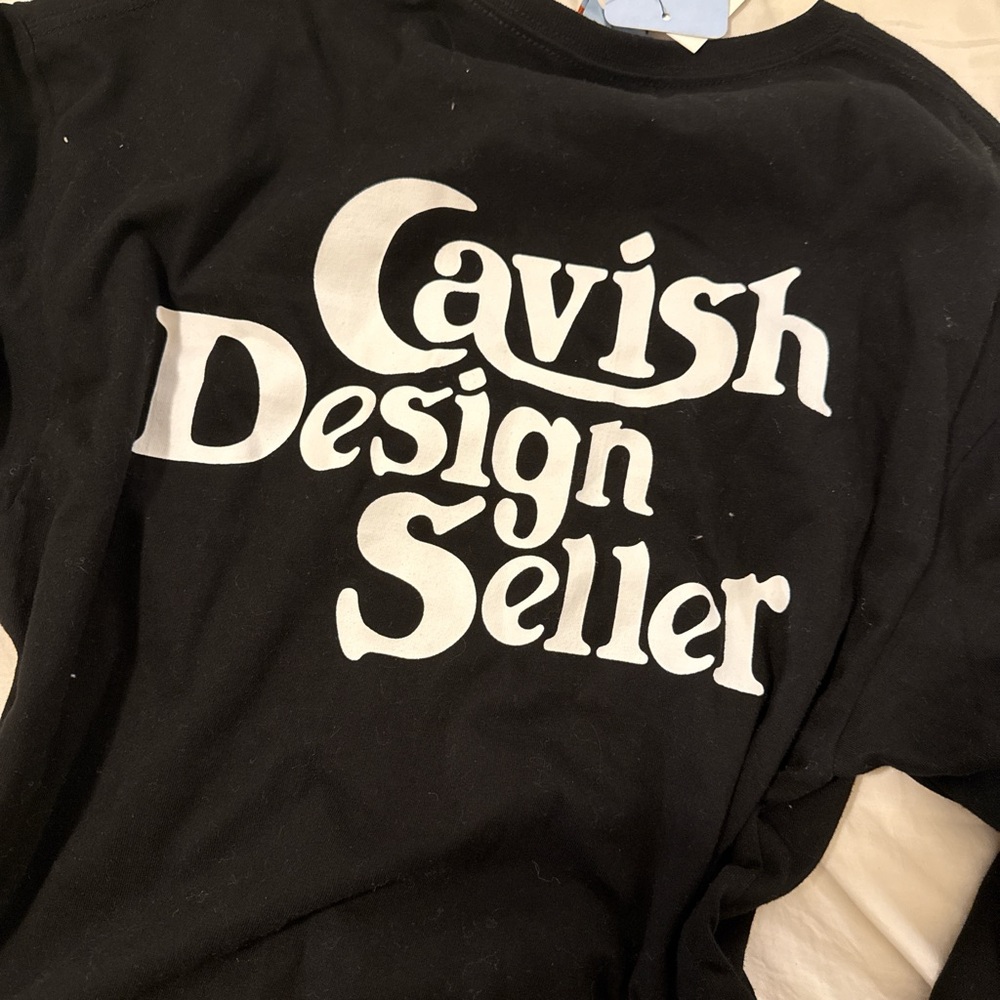 Caviar Design Seller Black T-Shirt Longsleeve